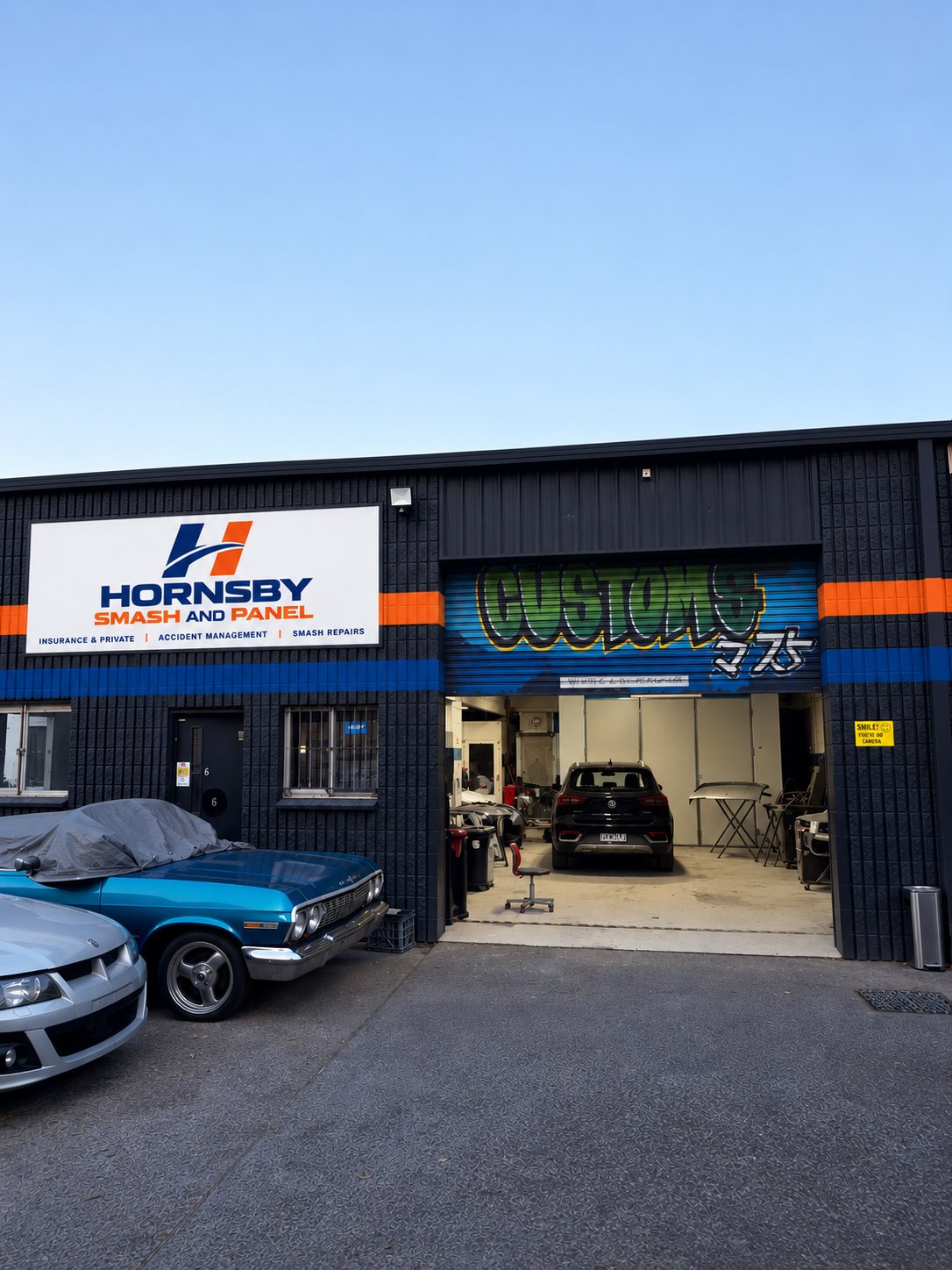 The Hornsby Smash and Panel workshop at 6/12 Pioneer Ave, Thornleigh